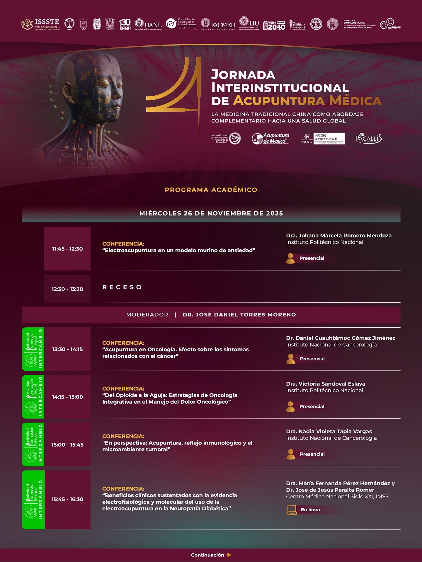 Cartel Jornada de Acupuntura 3