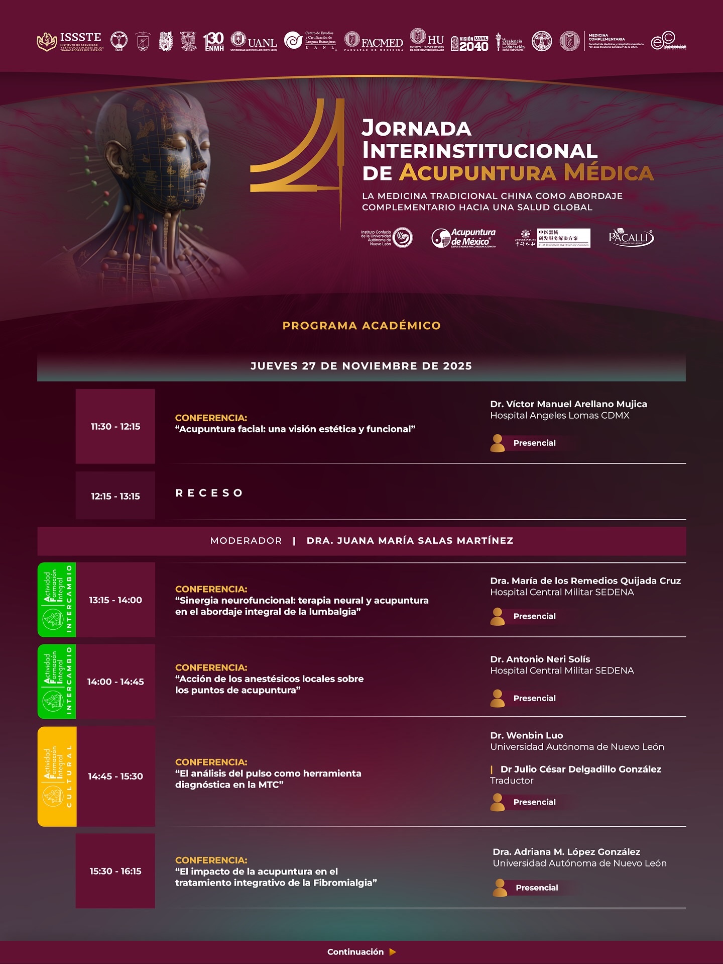 Cartel Jornada de Acupuntura 5