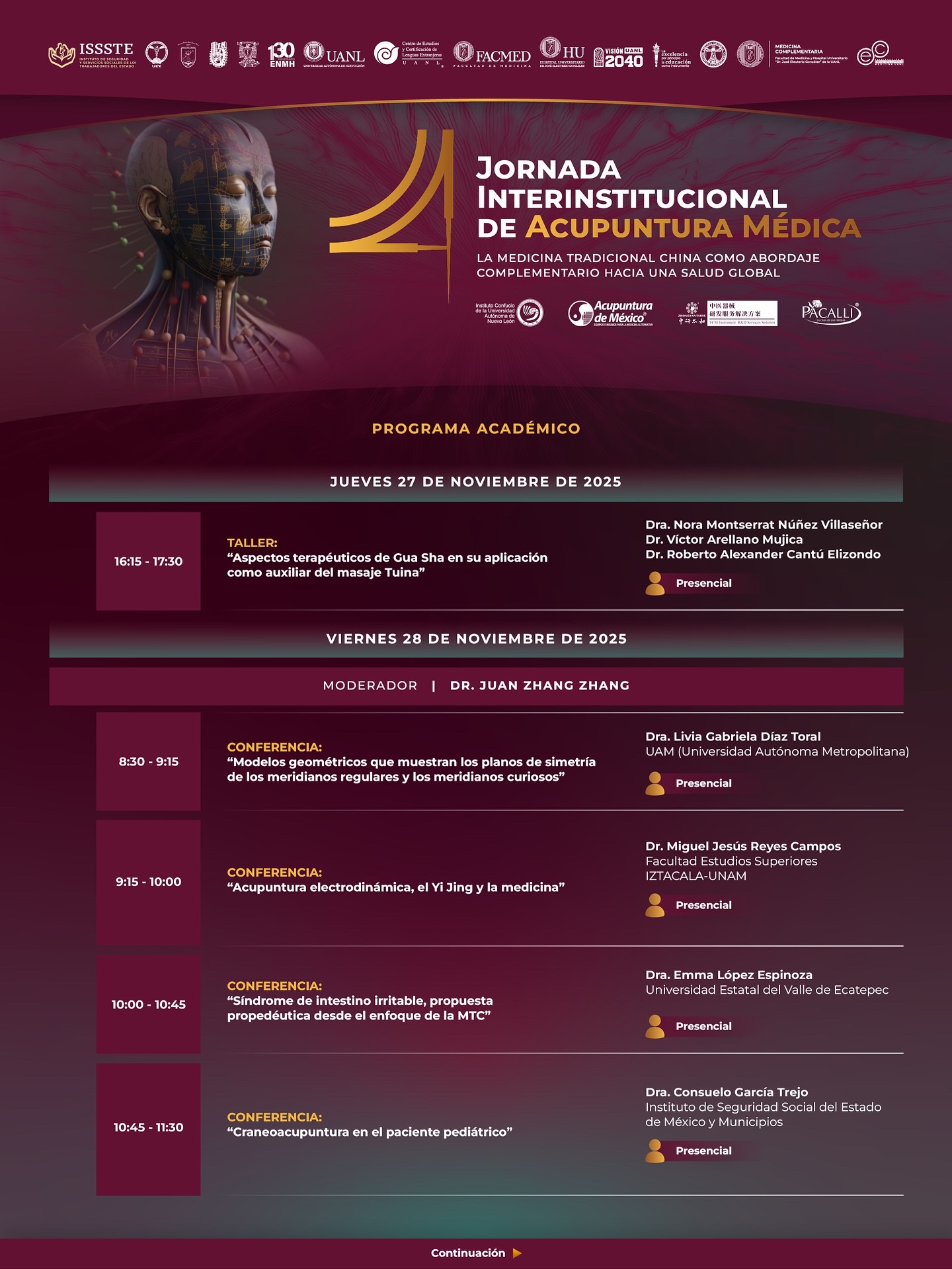 Cartel Jornada de Acupuntura 6