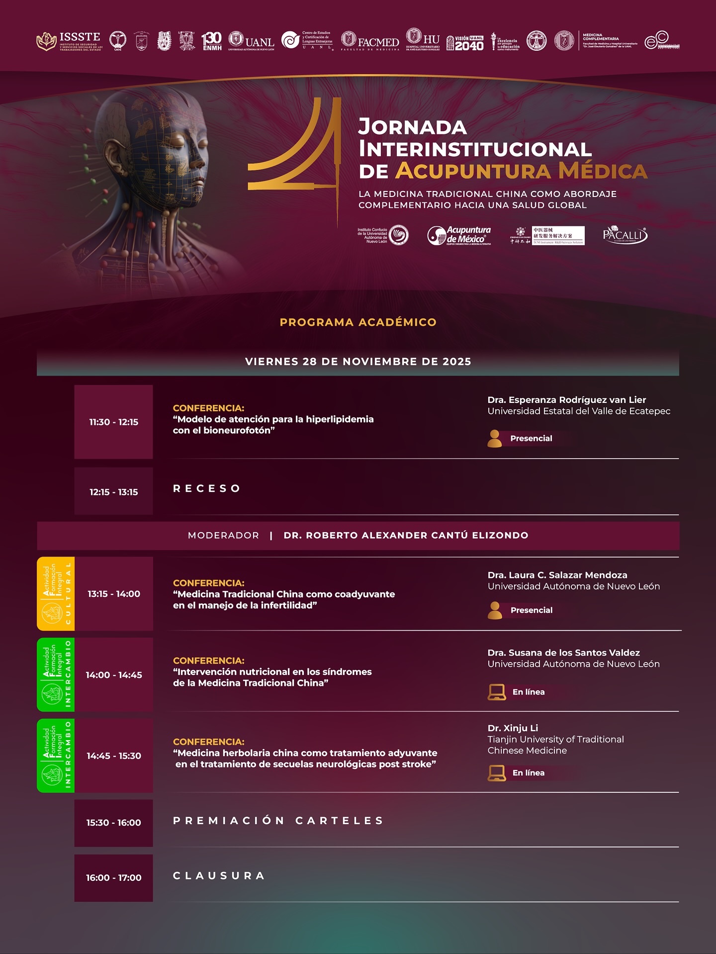 Cartel Jornada de Acupuntura 7